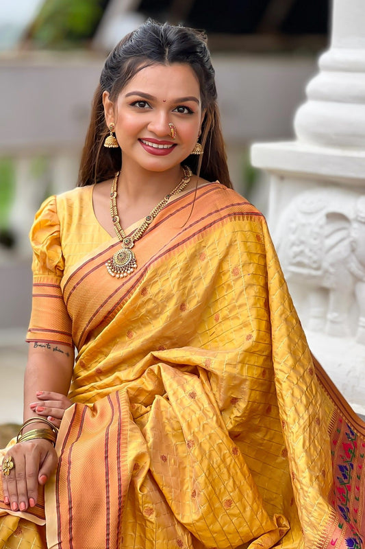 Yellow Paithani Saree-ZB133116_2_SareeButa.com