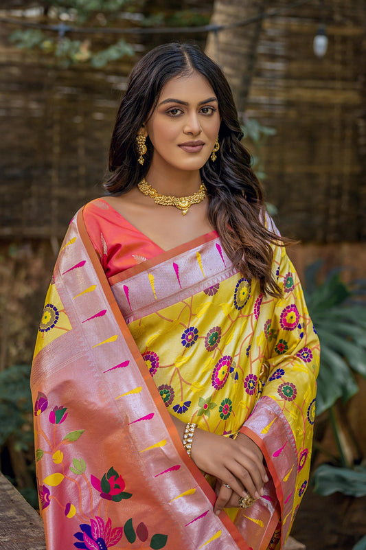yellow-paithani-silk-saree-zb130494_2_SareeButa.com