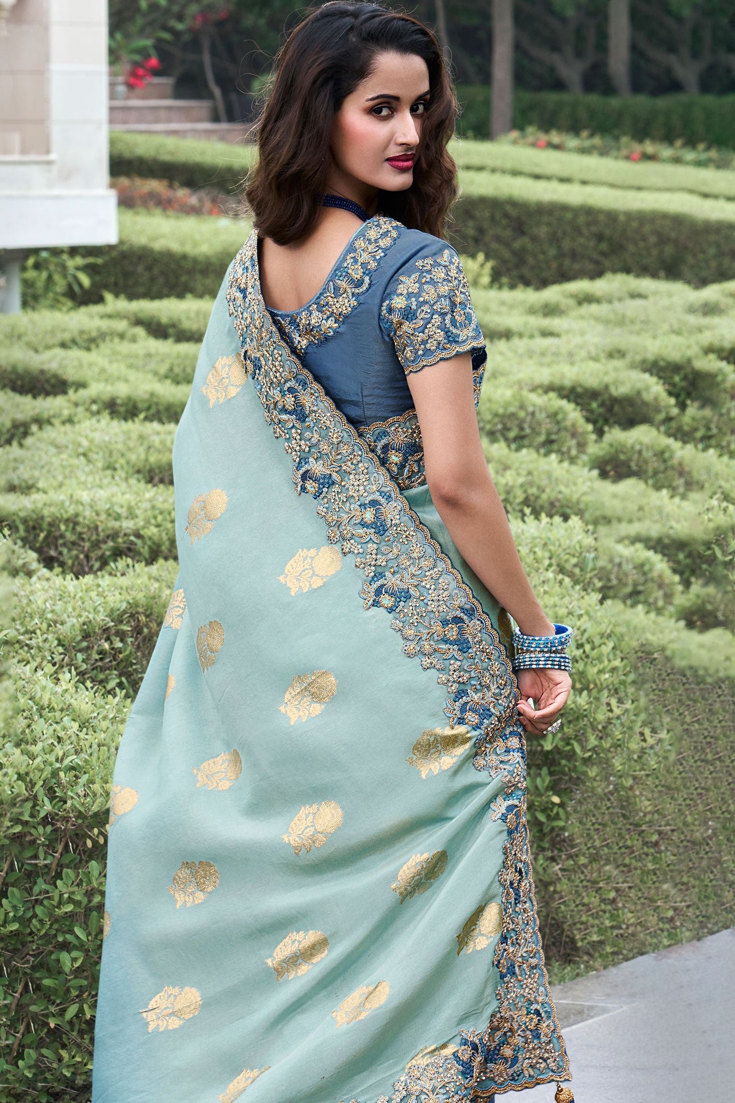 2-tone-blue-pure-tissue-silk-saree-zb132847_3_SareeButa.com