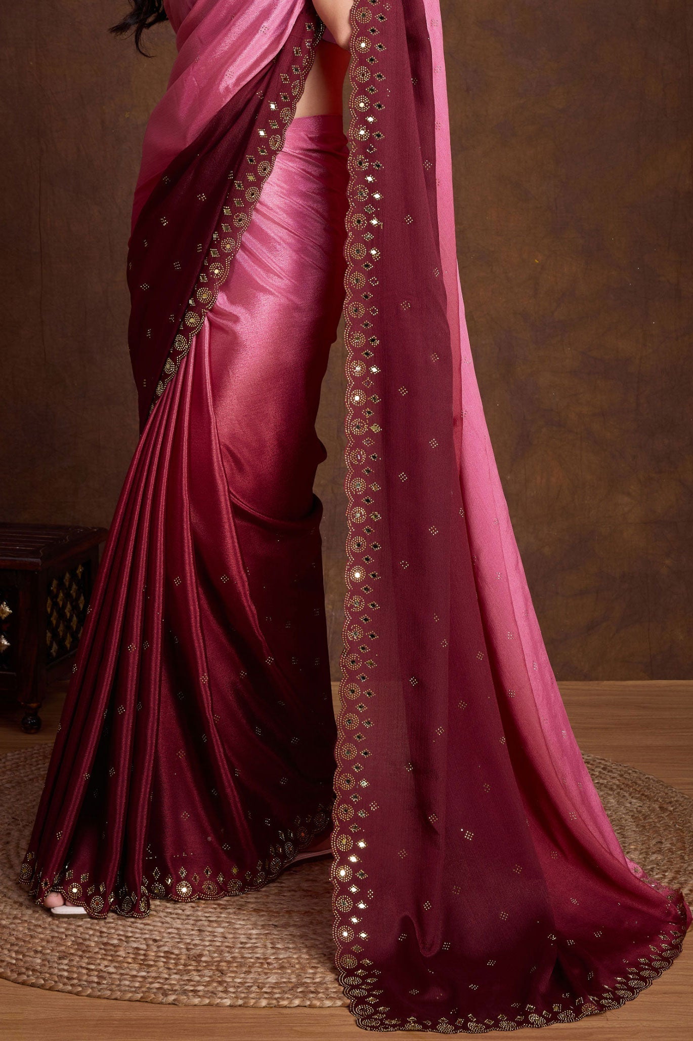 2-tone-shaded-chinon-saree-zb132804_4_SareeButa.com