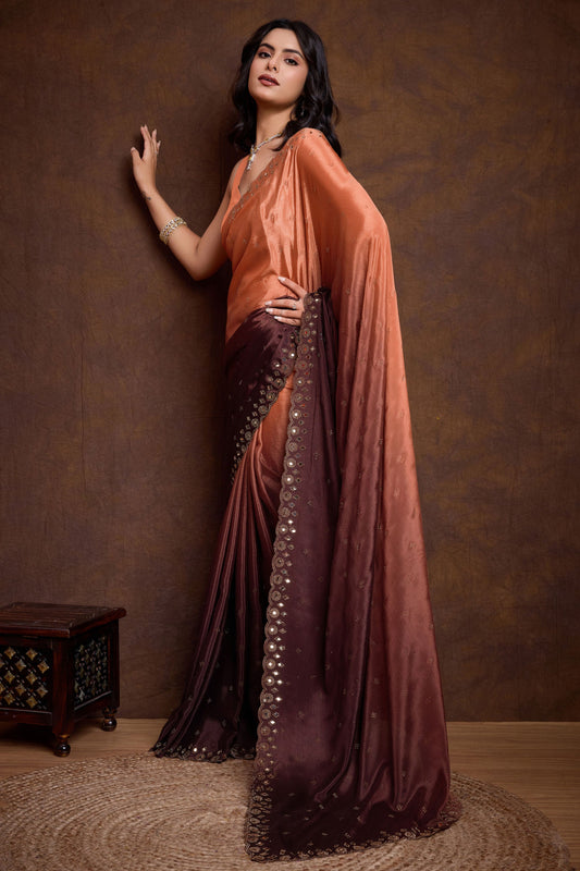 2-tone-shaded-chinon-saree-zb132807_1_SareeButa.com