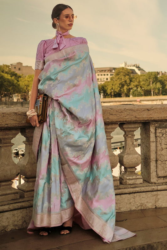 2-tone-satin-silk-saree-zb131973_1_SareeButa.com