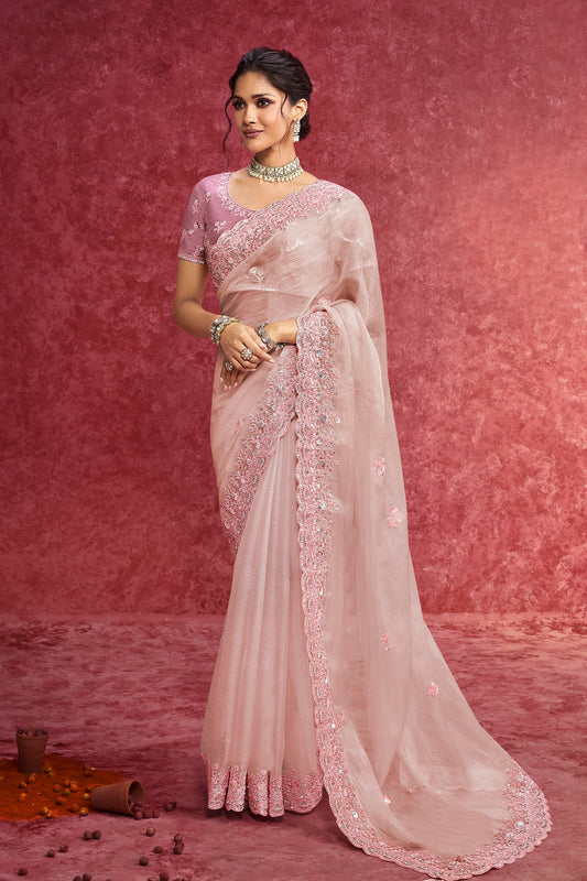 Baby Pink Embroidered Tissue Silk Saree-SAR10281_1_SareeButa.com