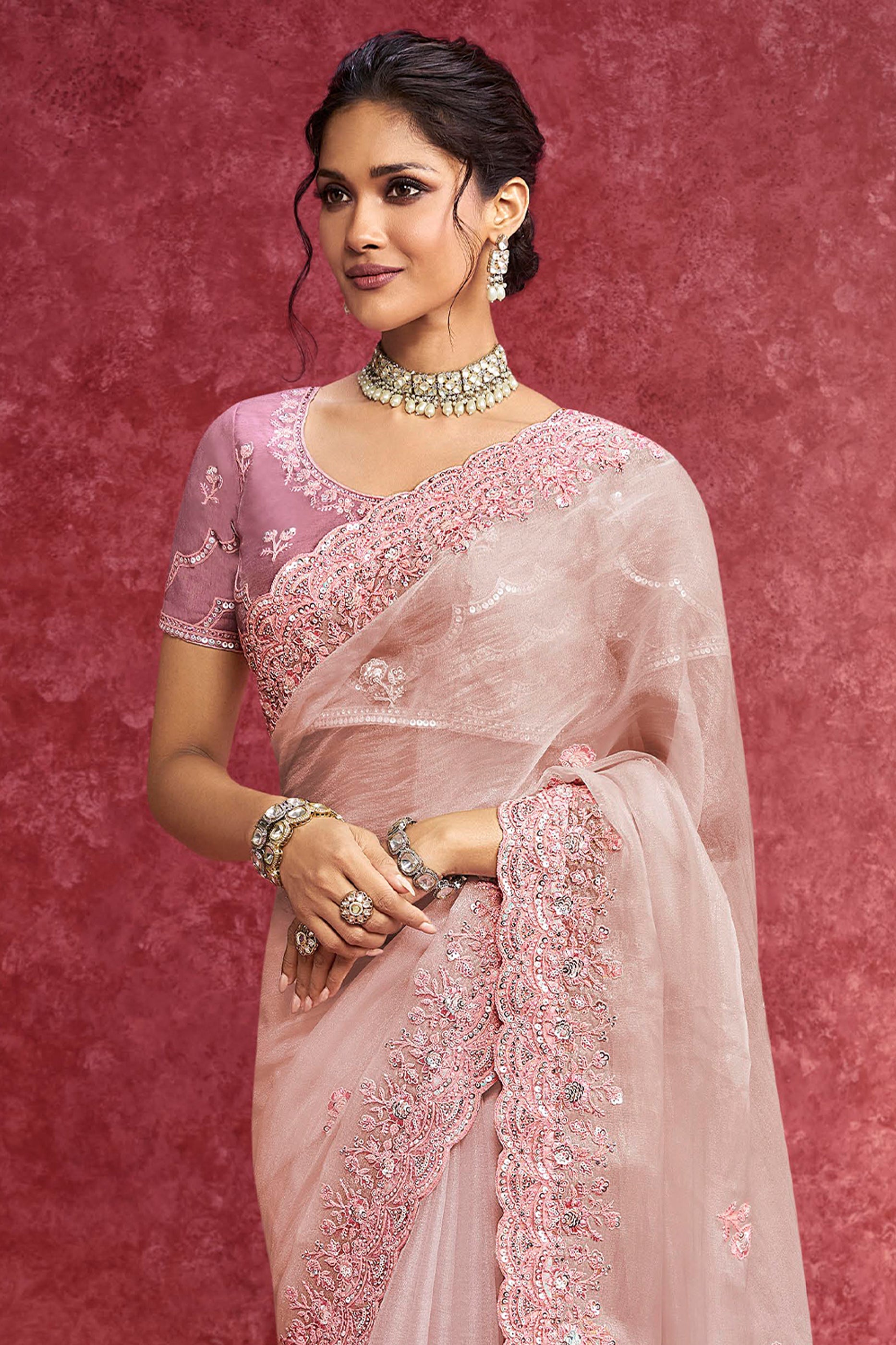 Baby Pink Embroidered Tissue Silk Saree-SAR10281_3_SareeButa.com