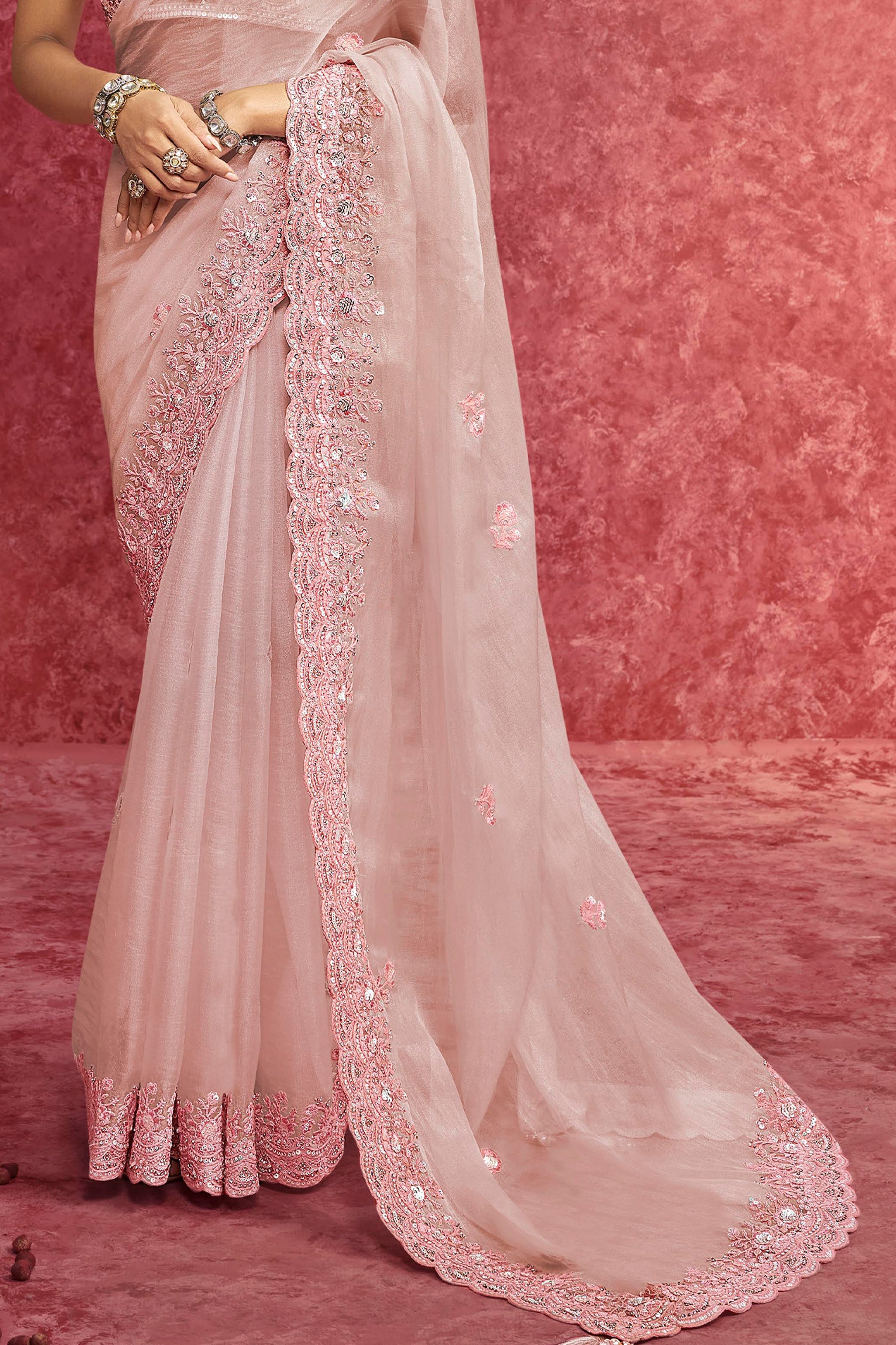 Baby Pink Embroidered Tissue Silk Saree-SAR10281_4_SareeButa.com