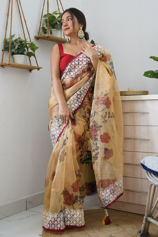 beige-organza-saree-zb130387_1_SareeButa.com