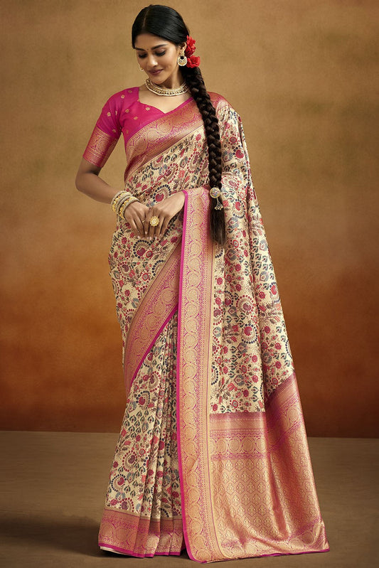 beige-banarasi-silk-saree-zb130435_1_SareeButa.com