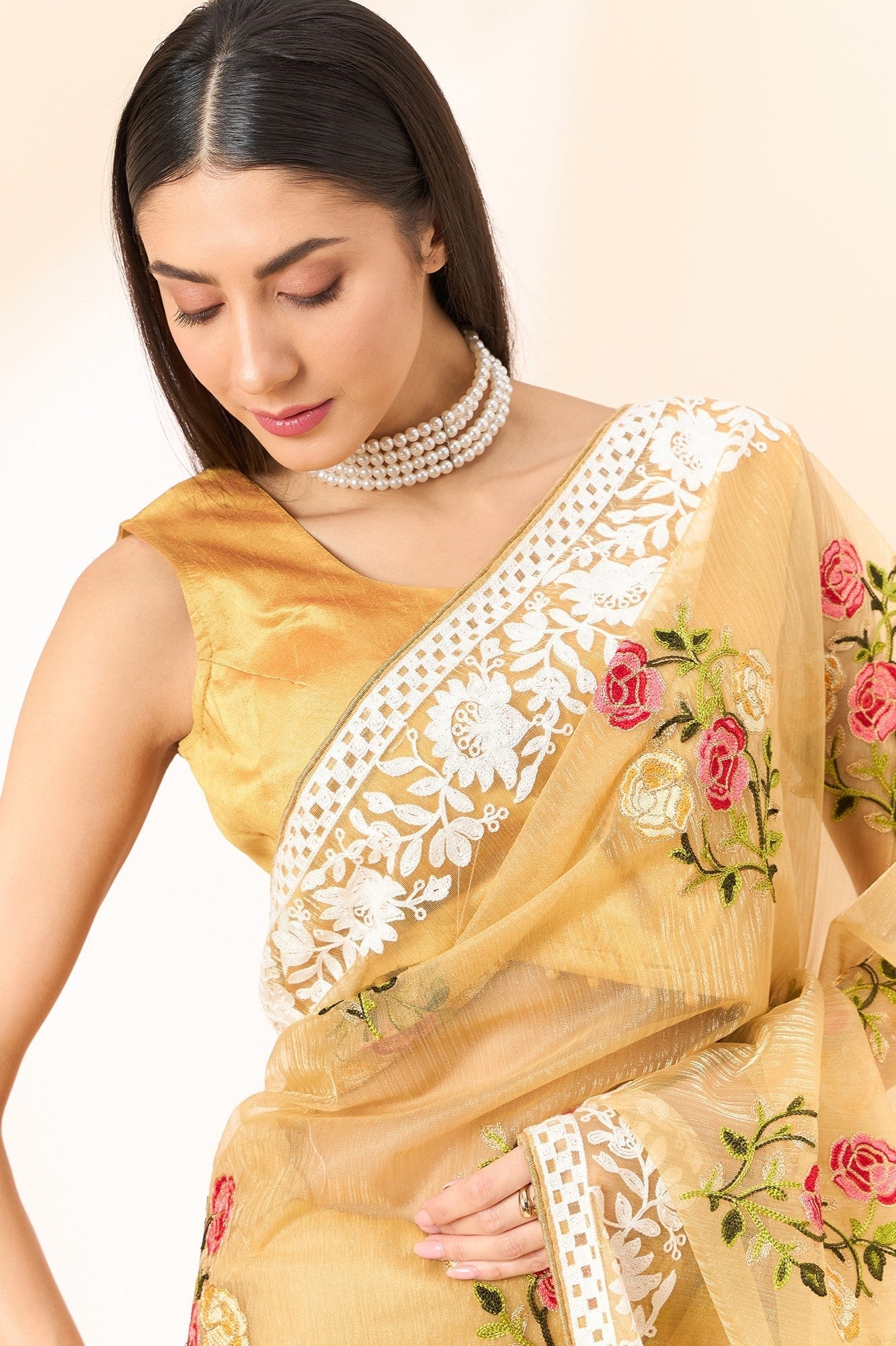 beige-embroidered-organza-saree-zb131091_2_SareeButa.com