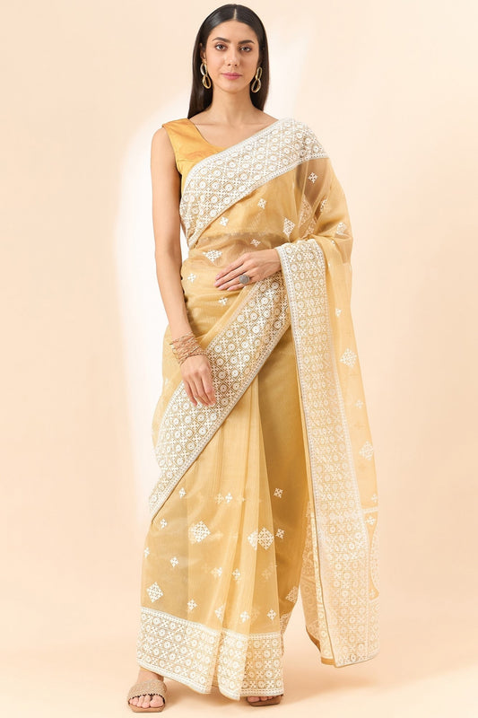 beige-embroidered-organza-saree-zb131097_1_SareeButa.com