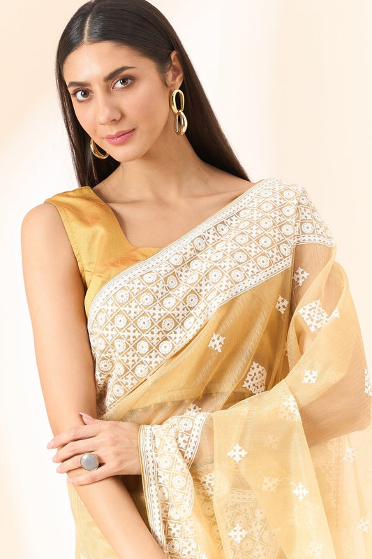 beige-embroidered-organza-saree-zb131097_2_SareeButa.com