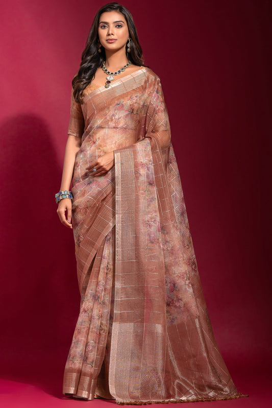 beige-printed-linen-silk-saree-zb132503_1_SareeButa.com