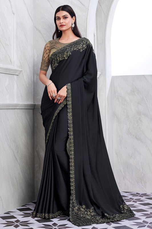 black-embroidered-silk-saree-zb132289_1_SareeButa.com