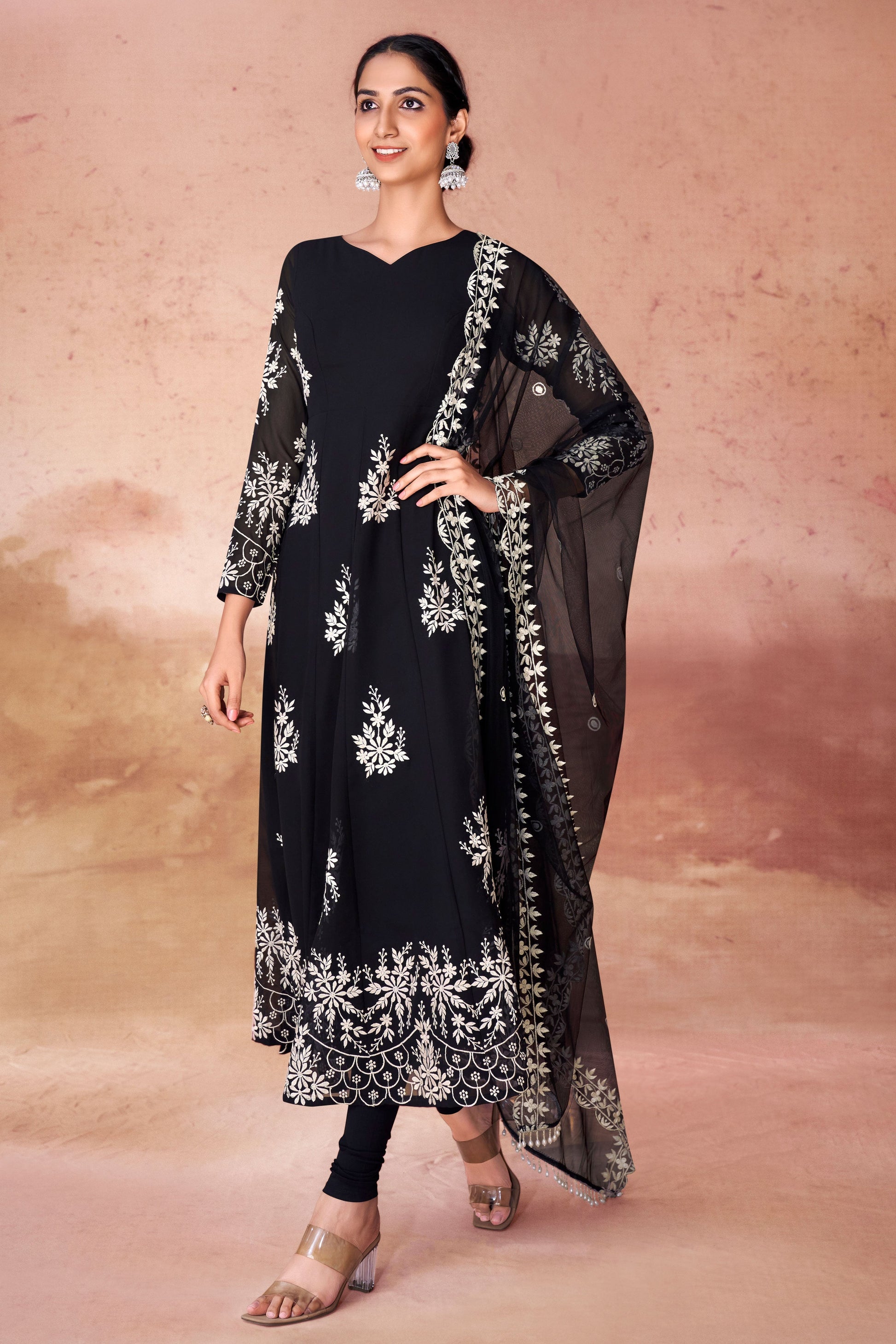 black-georgette-anarkali-suit-ss120_4_SareeButa.com