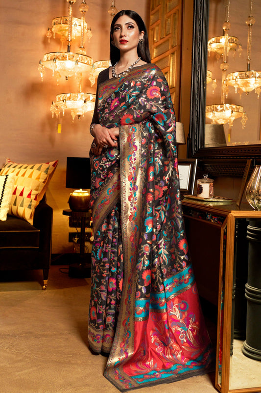 black-kashmiri-jamewar-silk-saree-zb140025_1_SareeButa.com