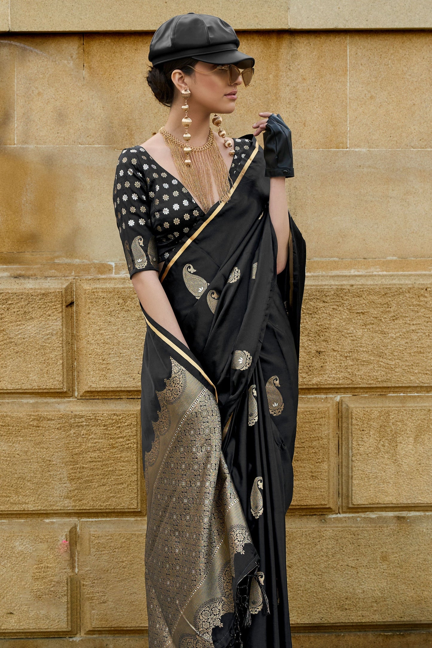 black-woven-satin-silk-saree-zb130977_2_SareeButa.com