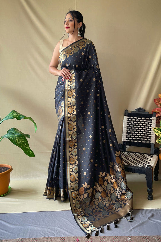 black-woven-silk-saree-zb131618_1_SareeButa.com