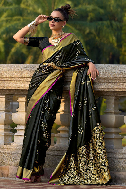 black-woven-silk-saree-zb131748_1_SareeButa.com