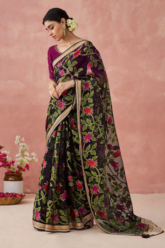 black-organza-saree-zb132727_1_SareeButa.com