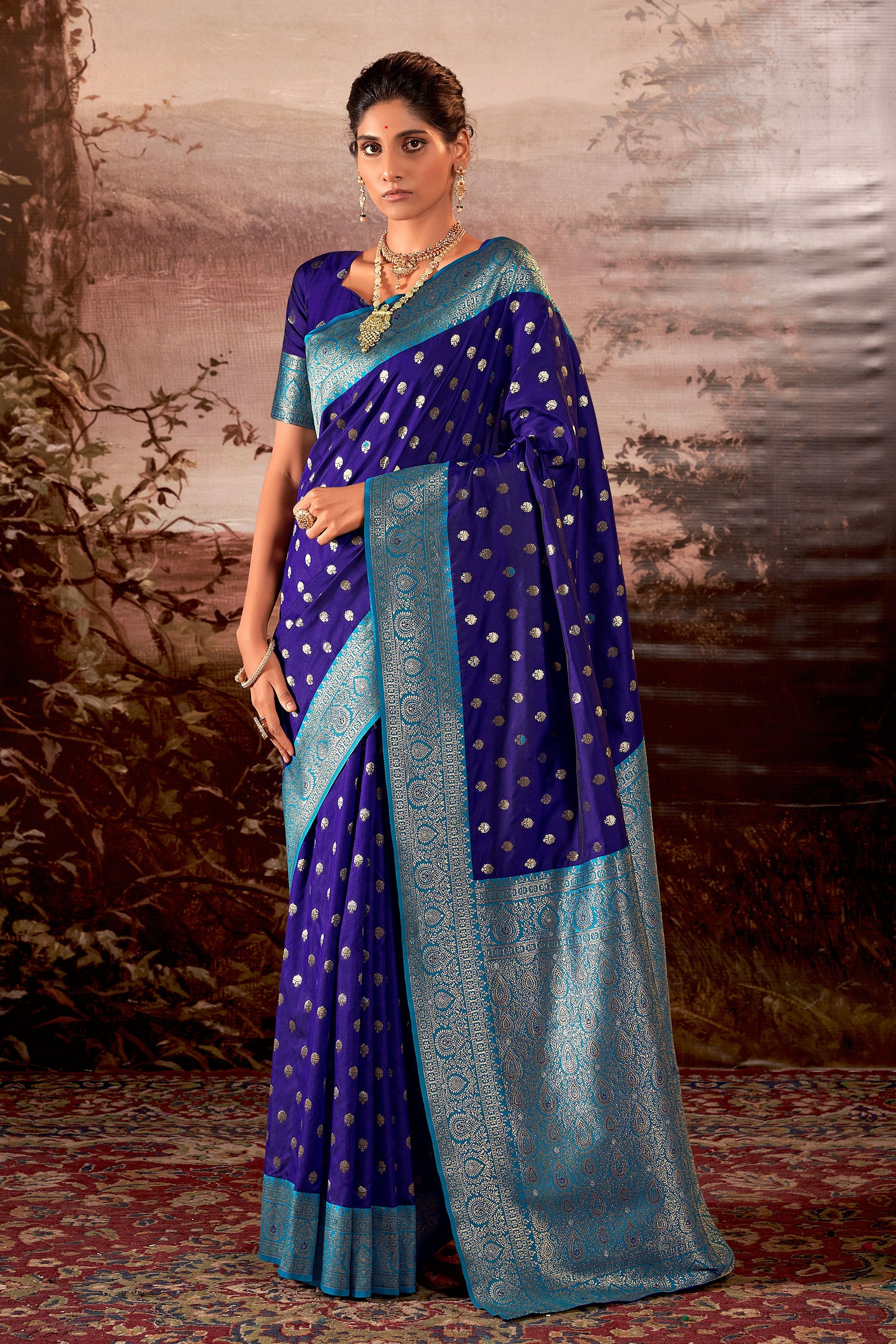 blue-banarasi-silk-saree-zb131704_1_SareeButa.com