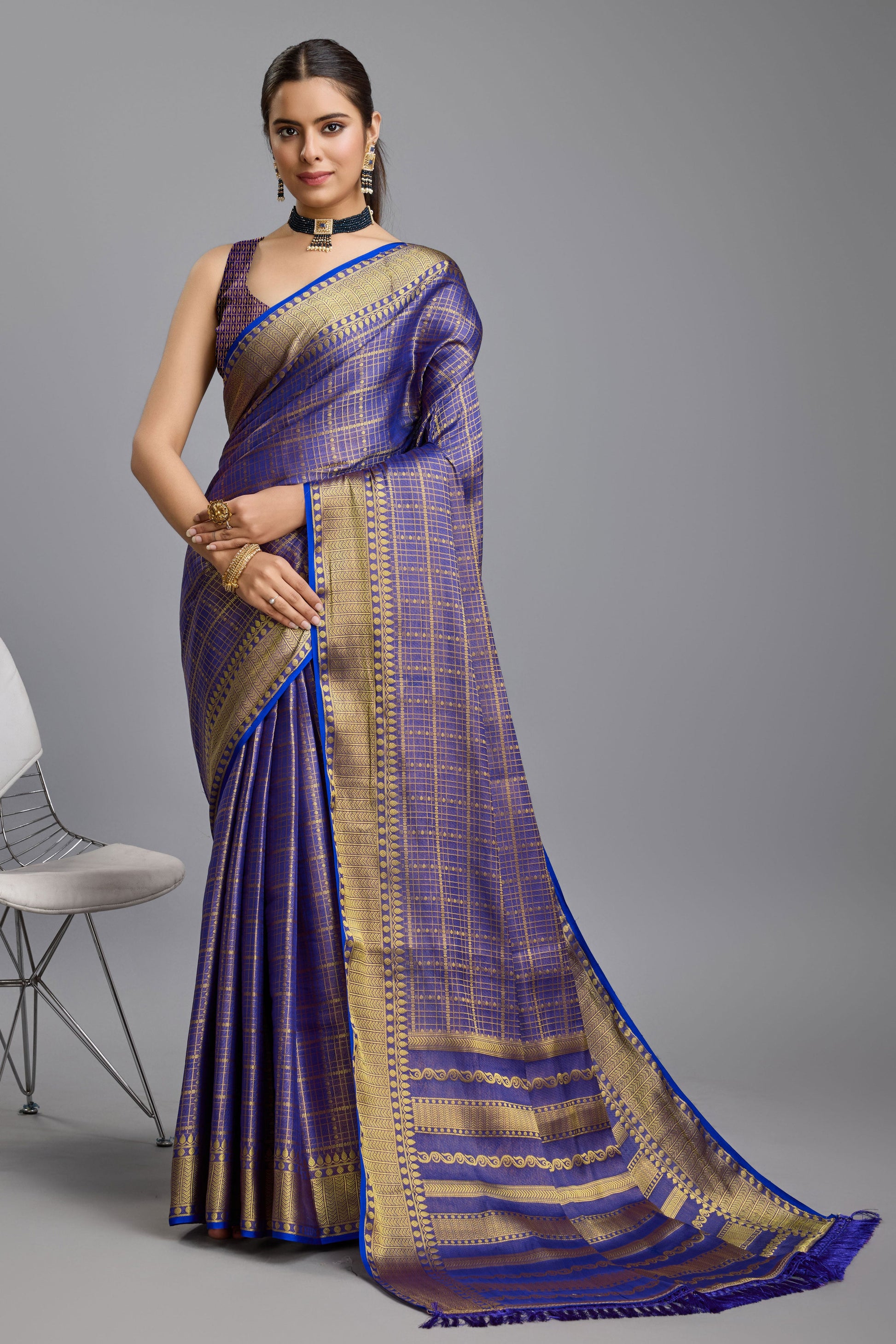 blue-brocade-silk-saree-zb131950_1_SareeButa.com