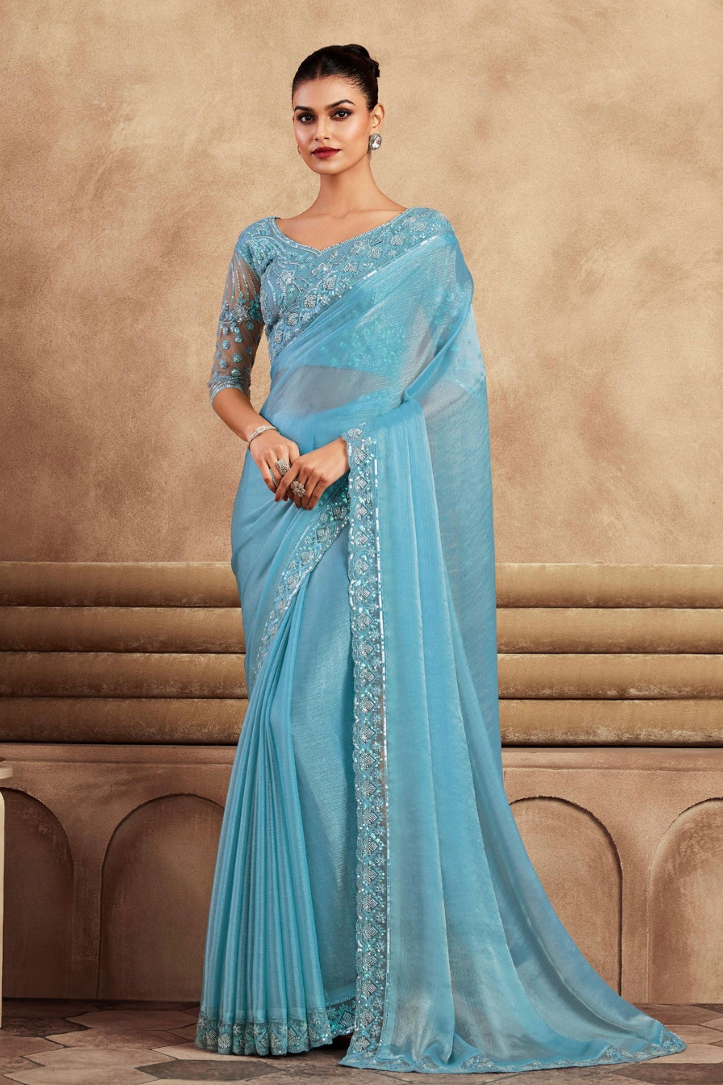 blue-chiffon-silk-saree-zb130775_1_SareeButa.com