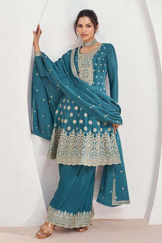 blue-chinon-silk-anarkali-suit-ss108_1_SareeButa.com