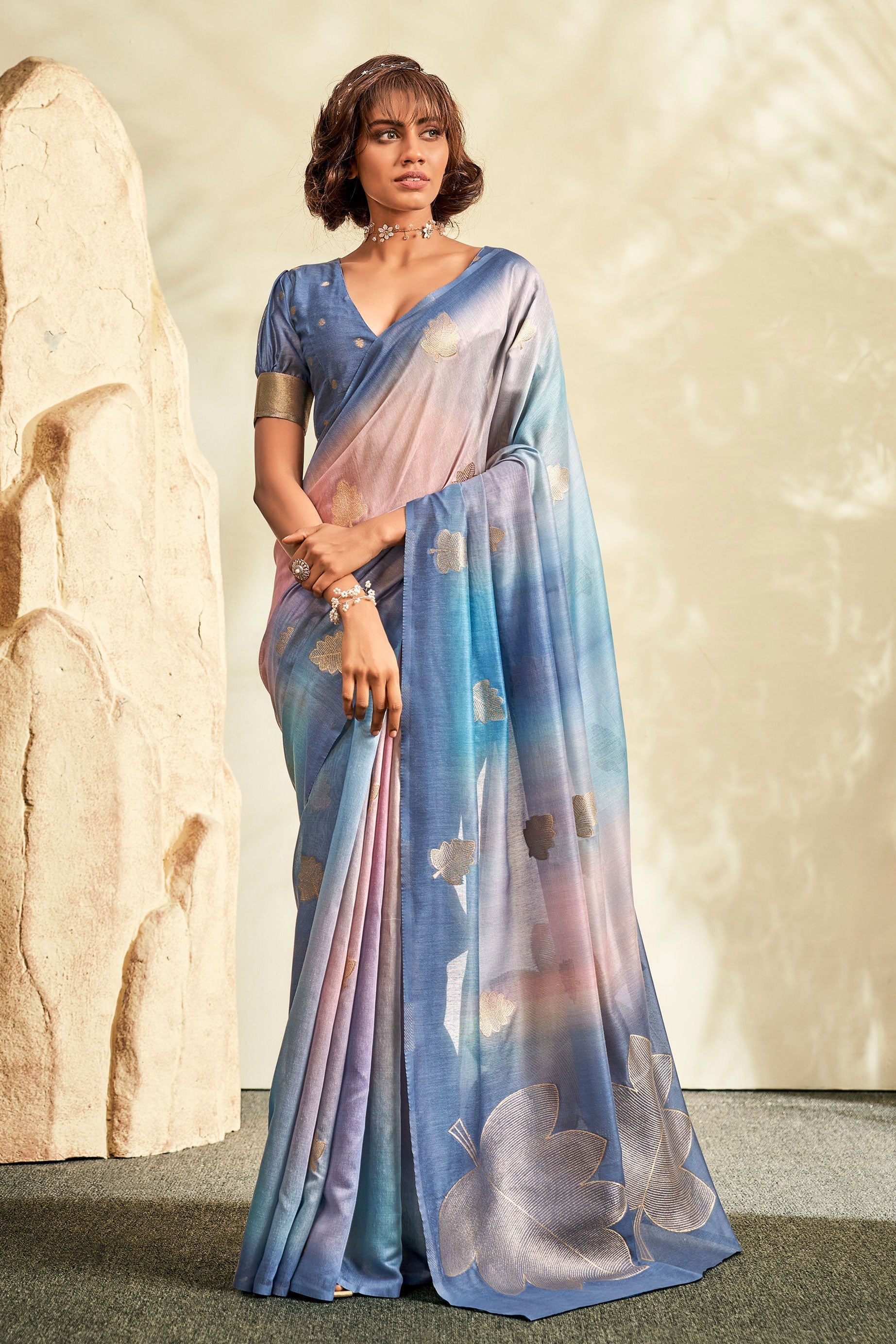 blue-cotton-silk-saree-zb130660_1_SareeButa.com