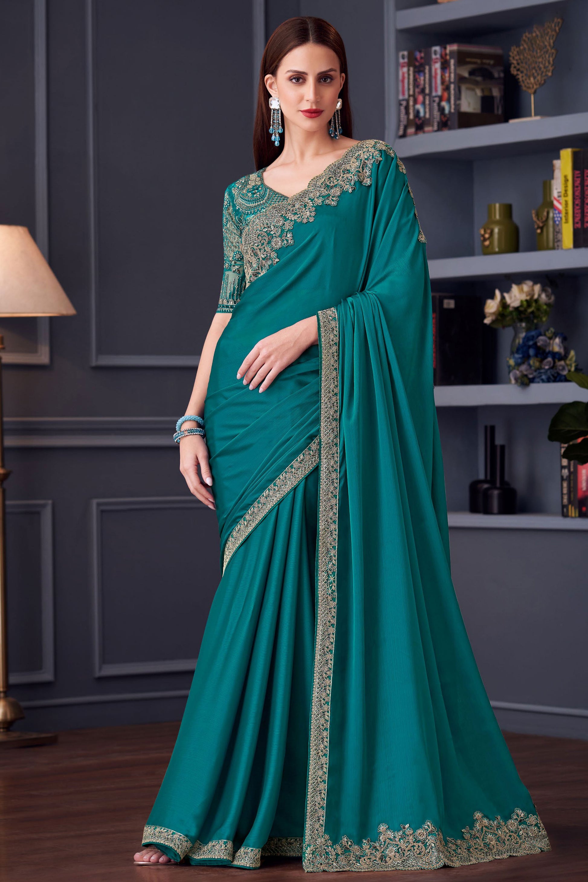 blue-embroidered-chiffon-saree-zb132741_1_SareeButa.com