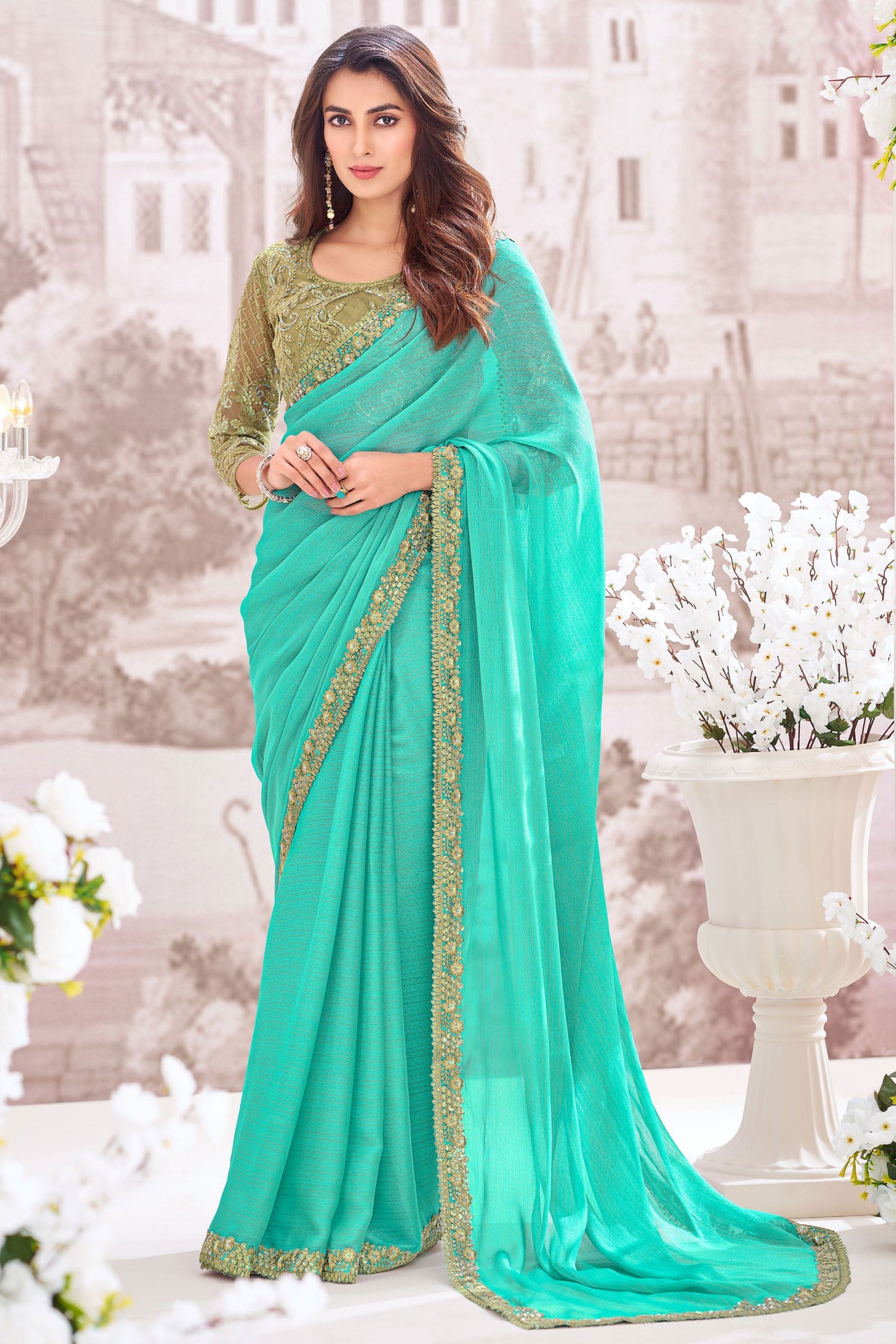 blue-embroidered-georgette-saree-zb132532_1_SareeButa.com