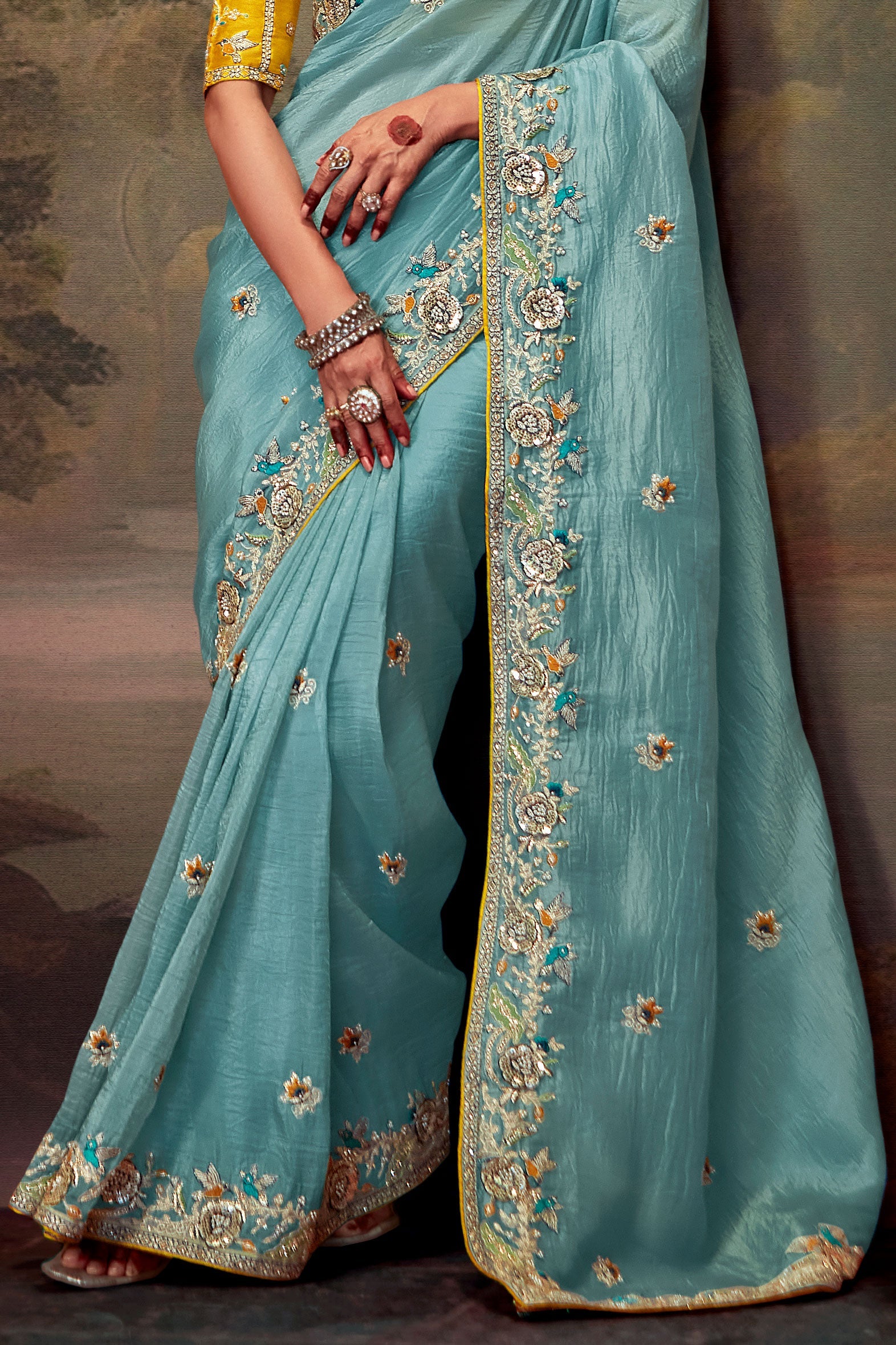 blue-embroidered-organza-saree-zb132745_3_SareeButa.com