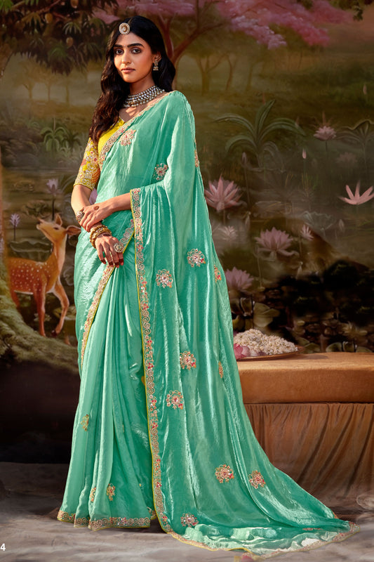 sea-green-embroidered-organza-saree-zb132792_1_SareeButa.com