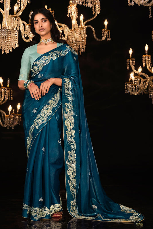 blue-embroidered-organza-silk-saree-zb130861_1_SareeButa.com