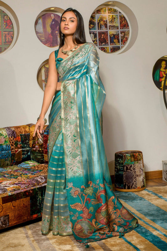 blue-embroidered-organza-silk-saree-zb131269_1_SareeButa.com