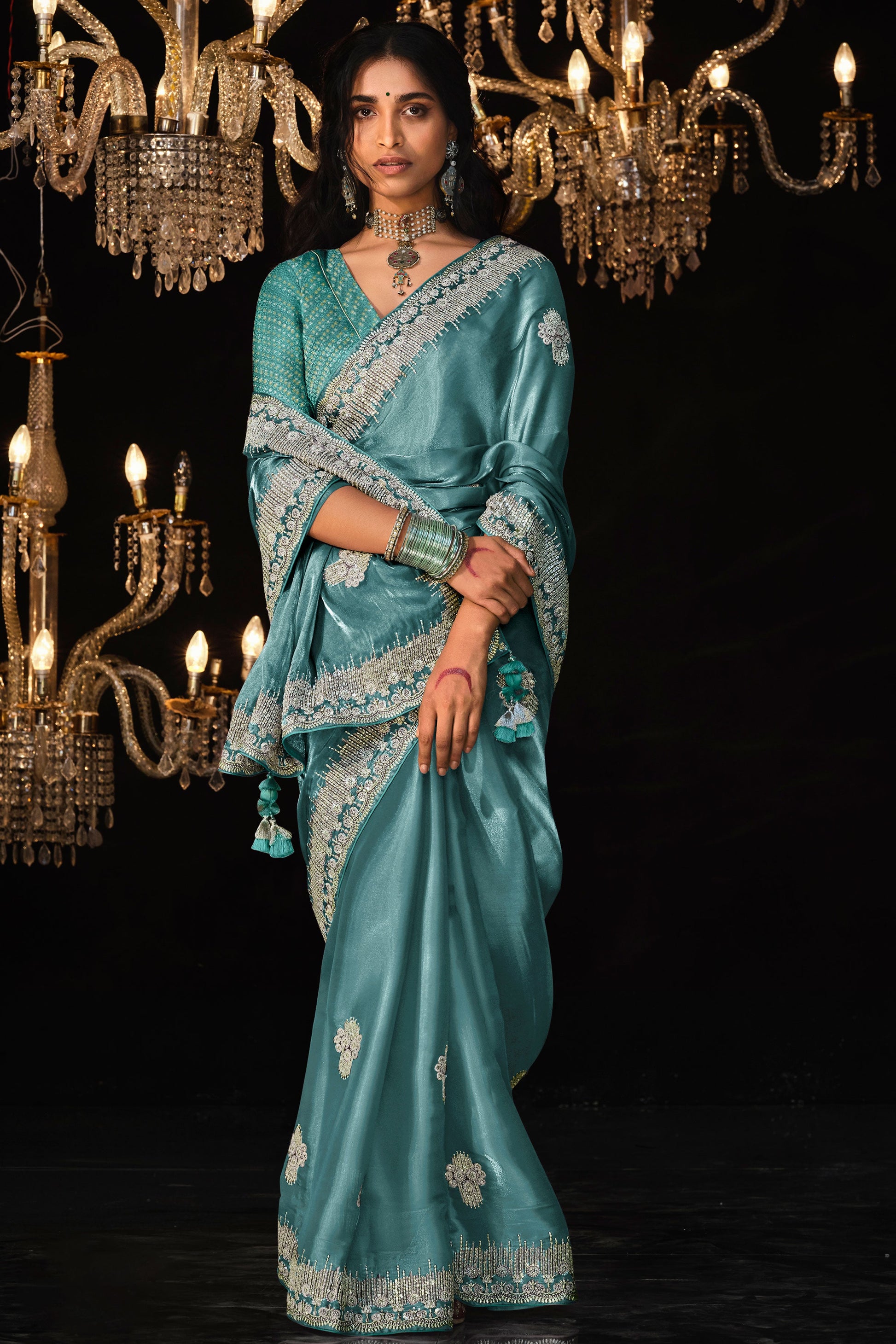 blue-embroidered-organza-silk-saree-zb131843_1_SareeButa.com