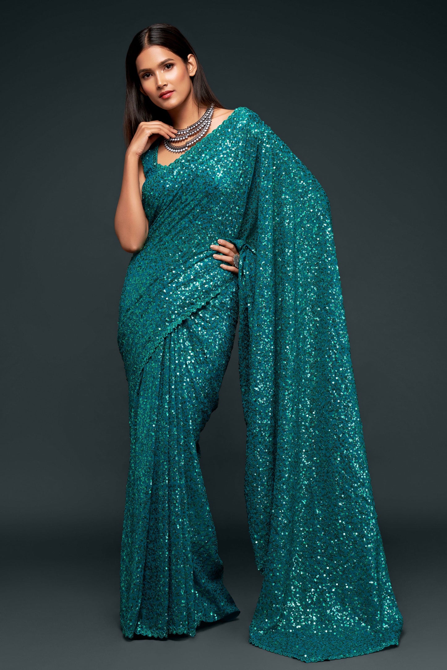 blue-georgette-sequin-saree-zb131759_3_SareeButa.com