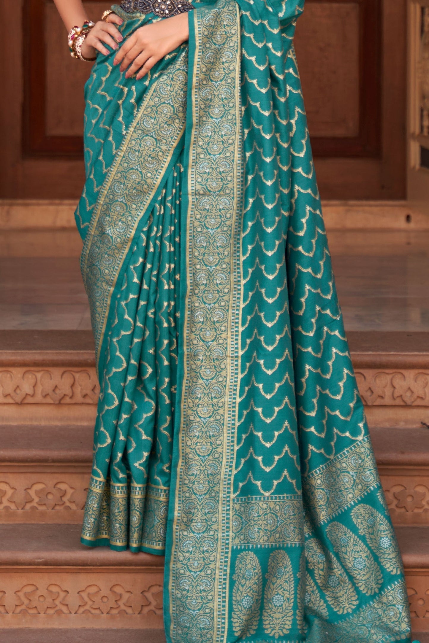 blue-green-banarasi-silk-saree-zb130830_3_SareeButa.com