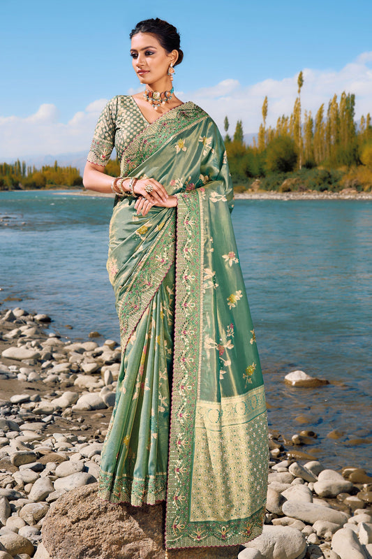 blue-green-embroidered-banarasi-saree-zb130732_1_SareeButa.com