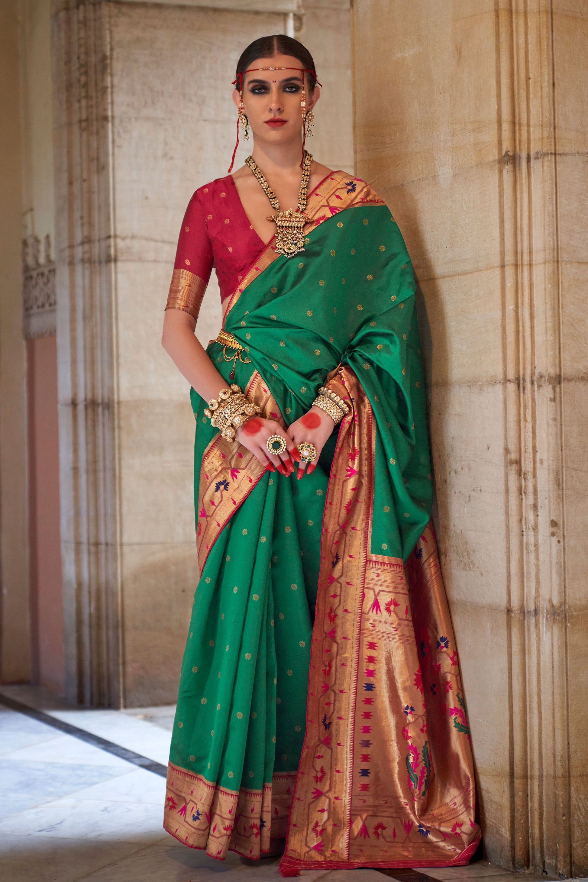 blue-green-woven-paithani-silk-saree-zb130986_1_SareeButa.com