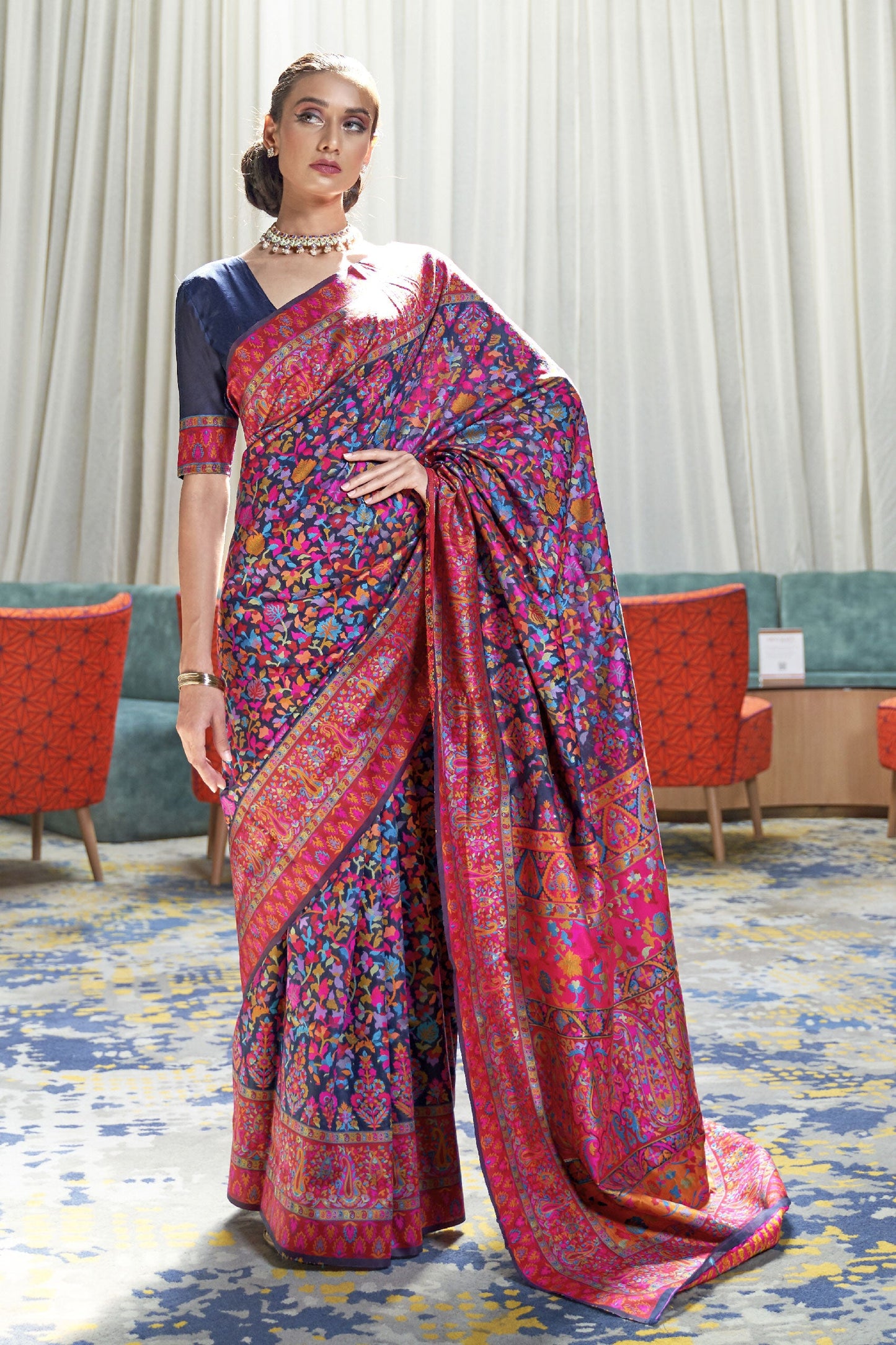 blue-kashmiri-jamewar-silk-saree-zb140062_1_SareeButa.com