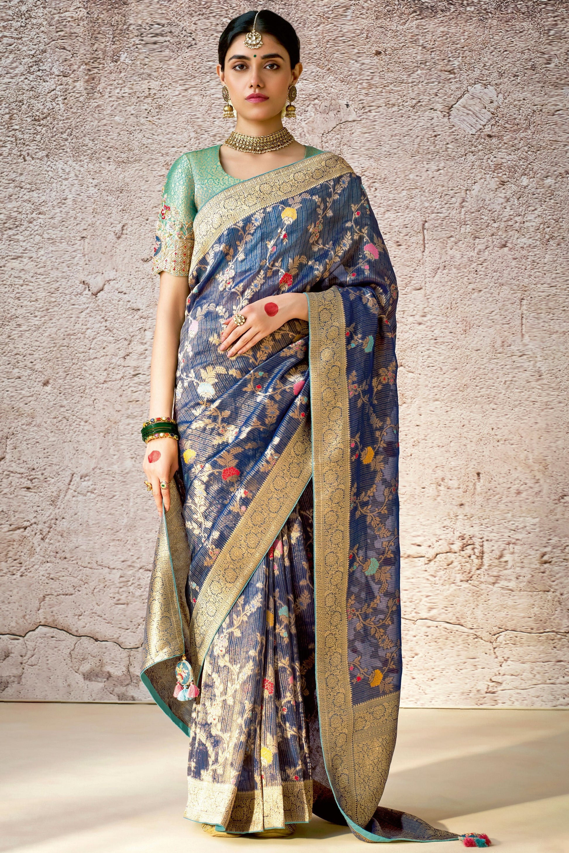 blue-kora-silk-banarasi-saree-zb132839_1_SareeButa.com