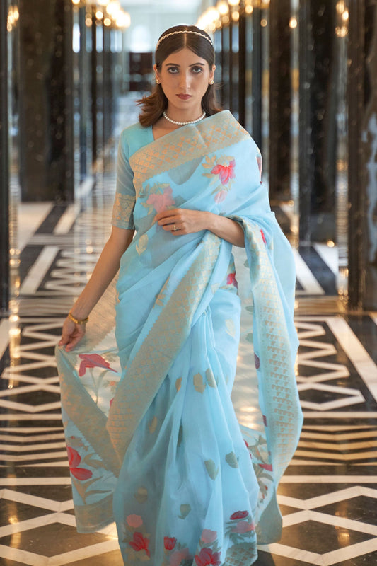 blue-linen-saree-zb140097_2_SareeButa.com