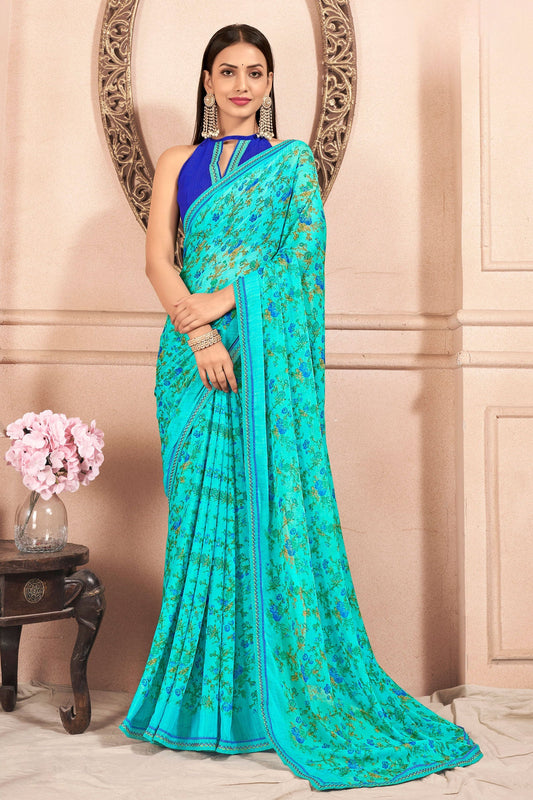 blue-printed-chiffon-saree-zb131633_1_SareeButa.com