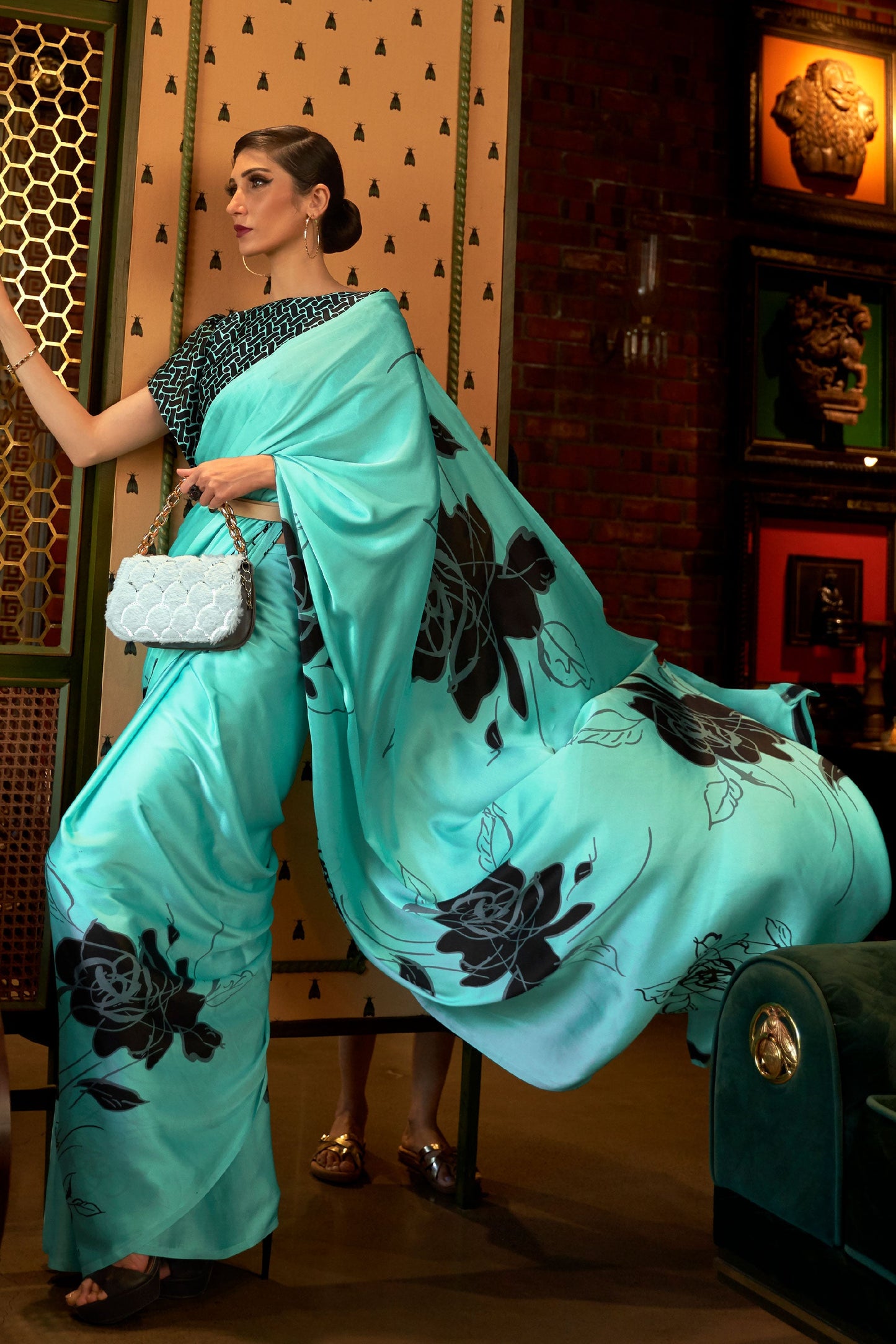 blue-printed-crepe-saree-zb140146_1_SareeButa.com