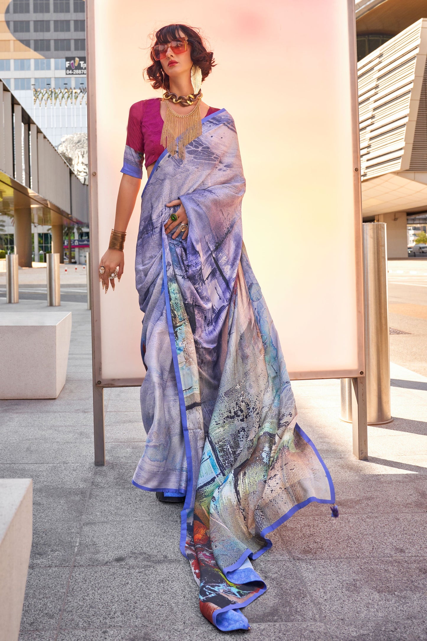 blue-printed-satin-saree-zb130688_1_SareeButa.com