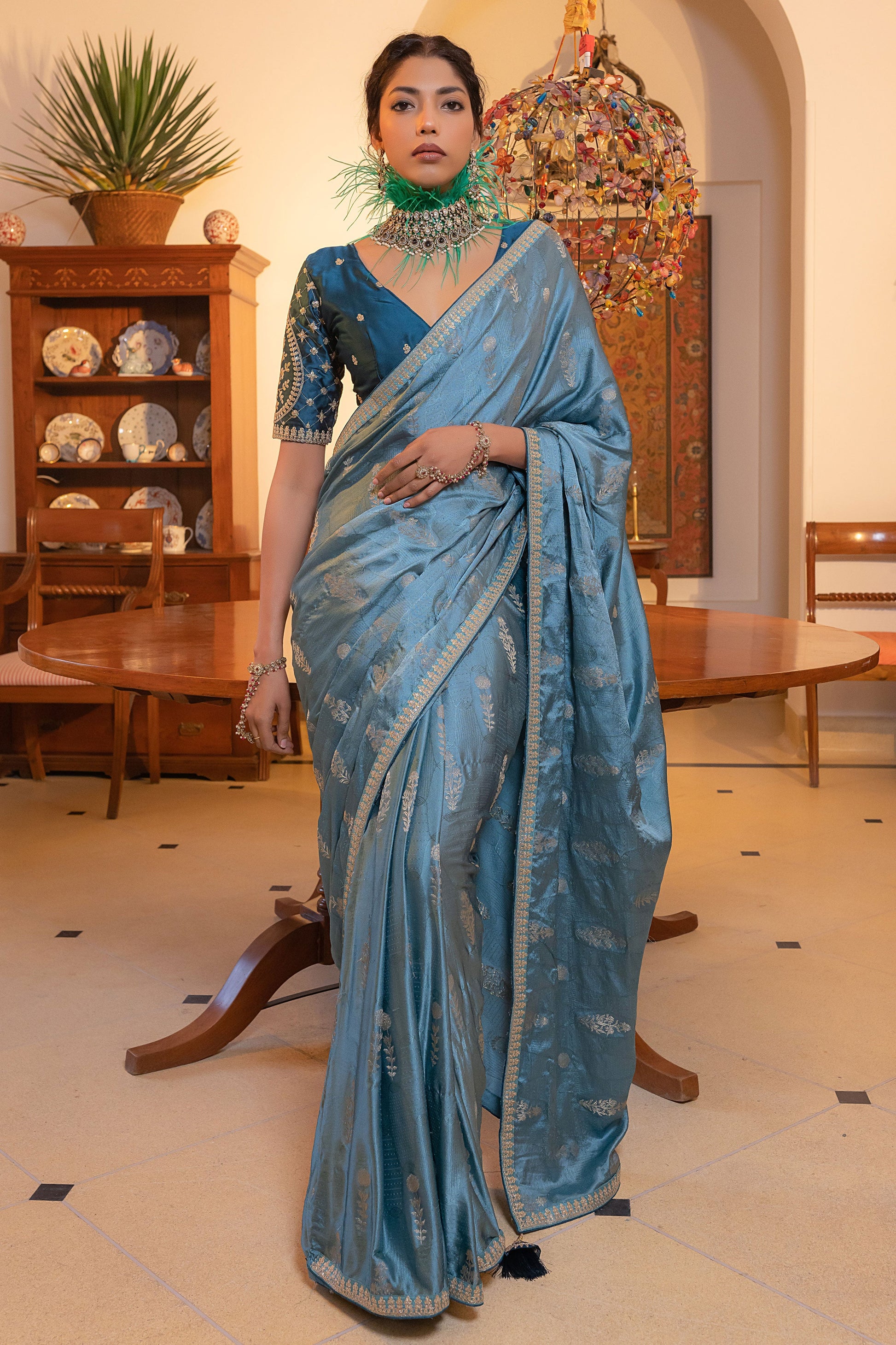 blue-satin-silk-saree-zb132253_1_SareeButa.com