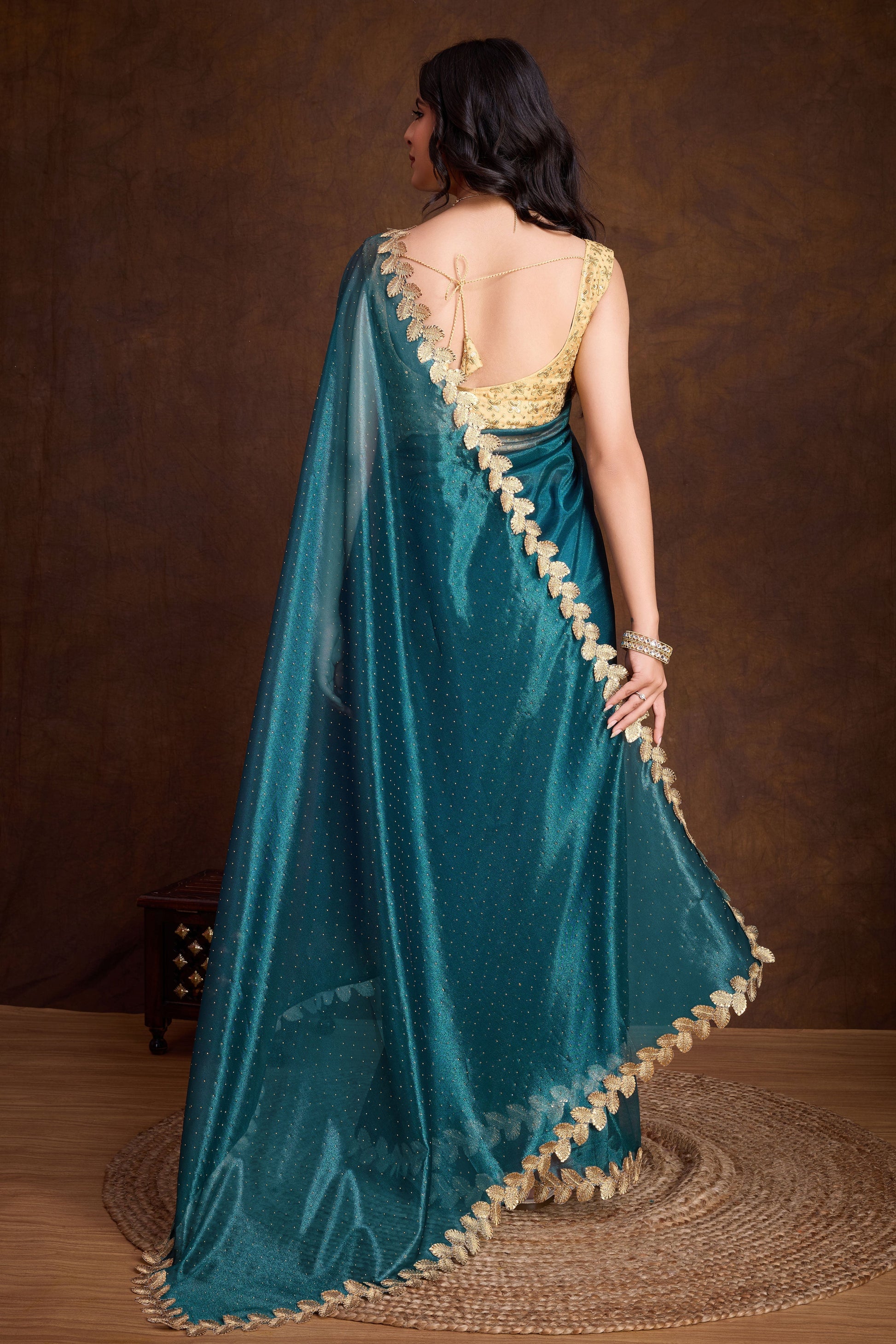 blue-shimmer-twill-weave-saree-zb132824_3_SareeButa.com