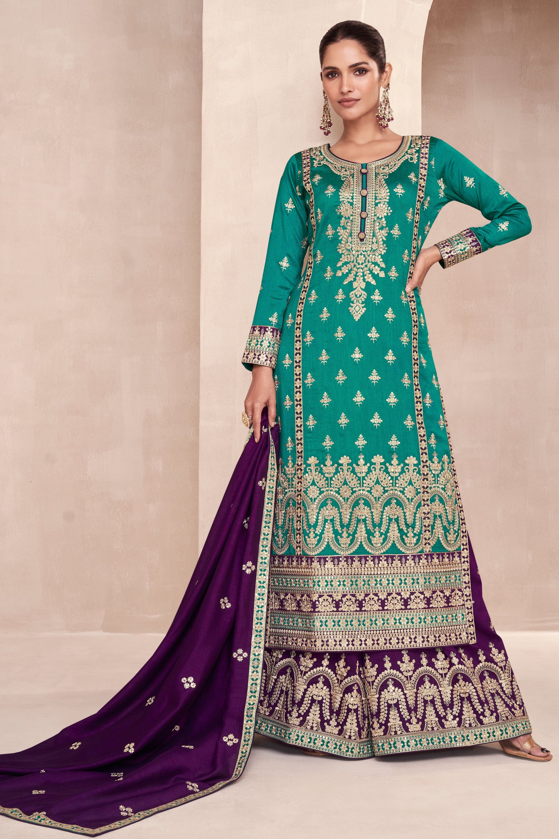 blue-silk-straight-palazzo-suit-ss006_1_SareeButa.com