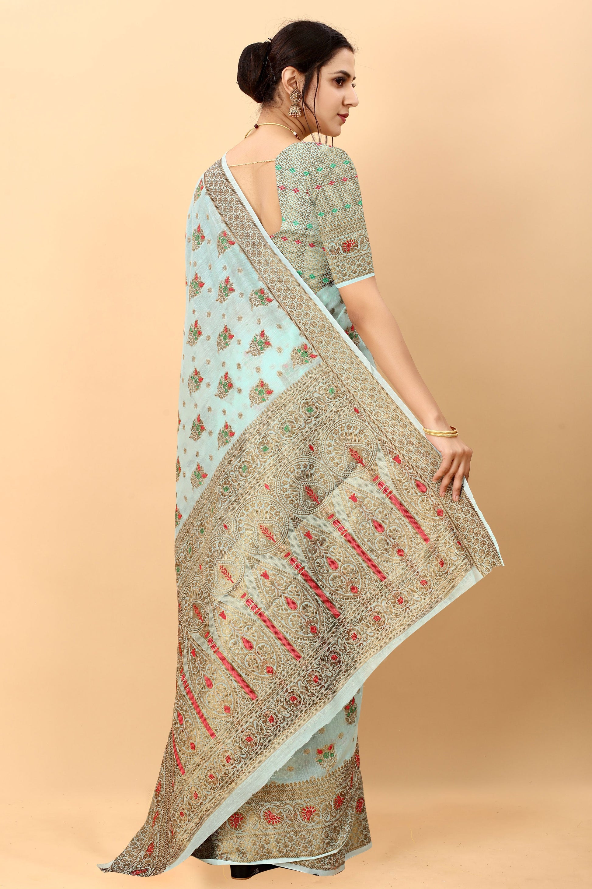 blue-woven-cotton-silk-saree-zb131373_2_SareeButa.com