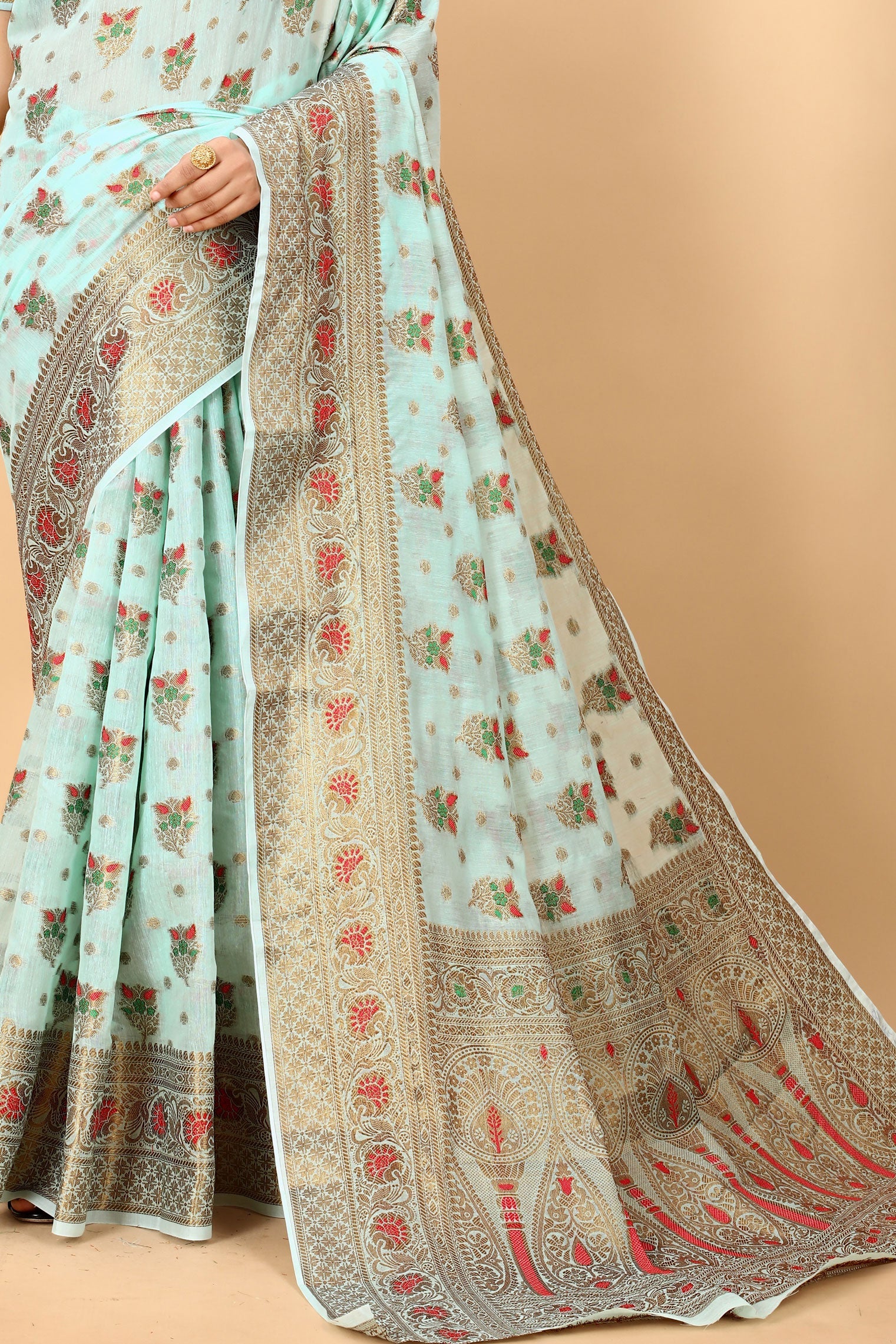 blue-woven-cotton-silk-saree-zb131373_4_SareeButa.com