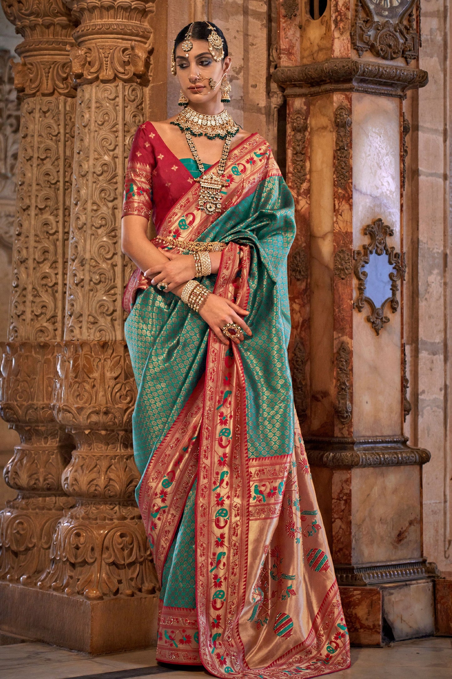 blue-woven-paithani-silk-saree-zb130994_1_SareeButa.com